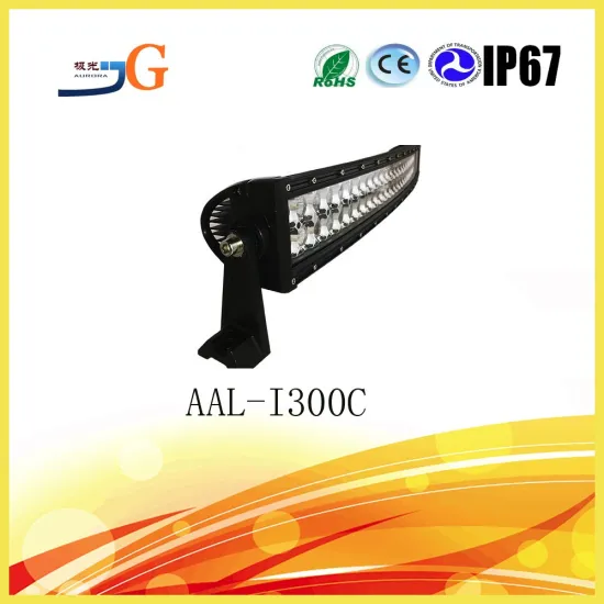 led bar light 120w 180w 240w 288w 300w curved ones double row led work light bar