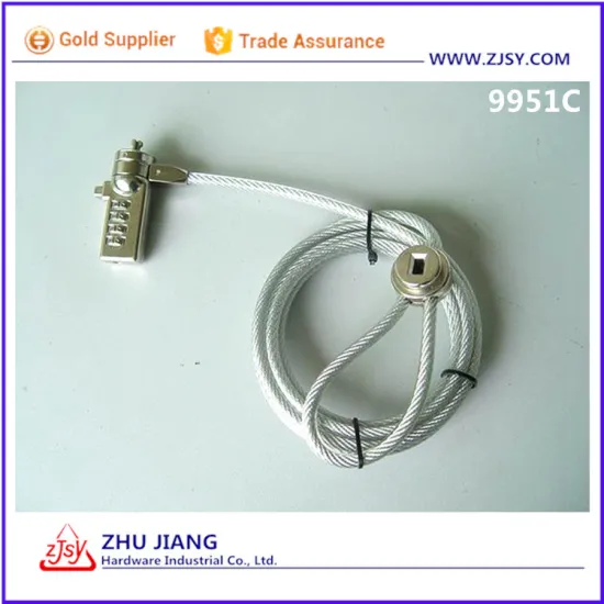 9951C Security Laptop Computer Lock with 4 Digit Combination Password