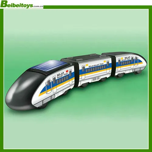 self-assembling train solar powered car decoration toys solar toys