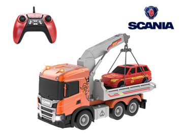 Licensed Scania P410 1:40 RC Tow Truck with 2.4GHz Remote Control