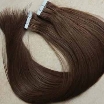 Brazilian Hair Custom Wholesale Bulk South Africa Premium Double Drawn Straight Hair Extensions Tape Vietnam Straight Hair