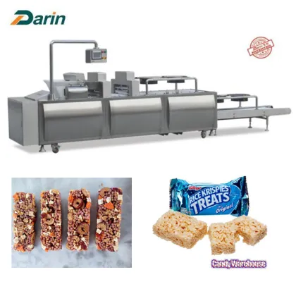Crispy Snack Candy Bar Moulding Machinery