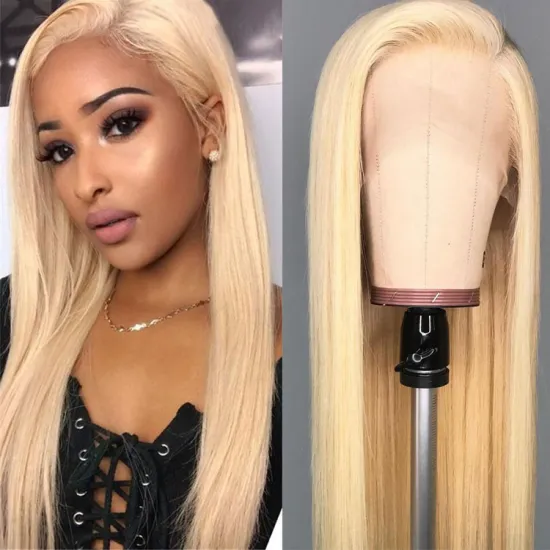 large stock 613 full lace wig, Brazilian 613 blonde full lace human hair wig,40 inch 613 virgin hair human hair wigs