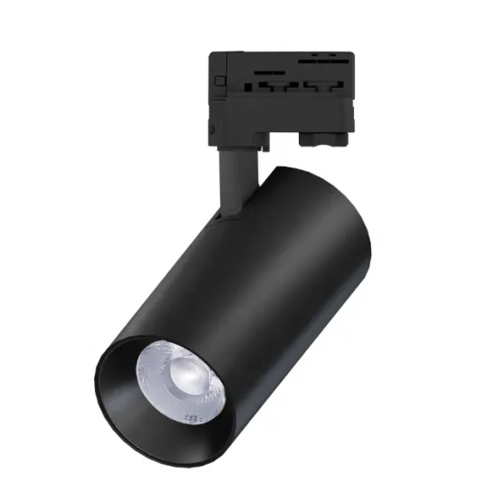 RONSE Tri Color High Quality LED 2-Wire Track Rail 1 Phase Showroom Ceiling Light