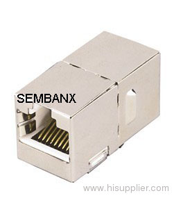 Cat6 Ftp Inline Coupler Keystone Jack 