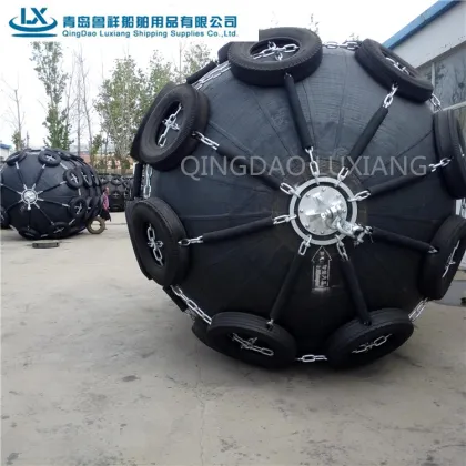Luxiang brand CCS certificate china pneumatic marine boat rubber bumper