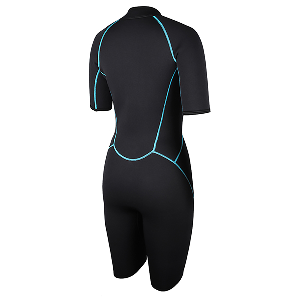 Zeilin voor zip shorty duiken 3 mm neopreen wetsuit