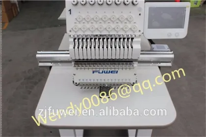 FUWEI embroidery machine 1head embroidery machine for sale