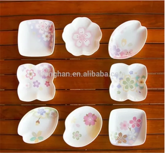 sakura pattern japenese style seasoning small dish