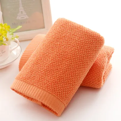 Luxury Orange Oversized Shower Towels