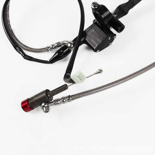 22mm Motorcycle Brake Lever, 1.2M Hydraulic Master Cylinder for Pit and Dirt Bike