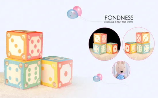 Fine hand-crafted filling dice