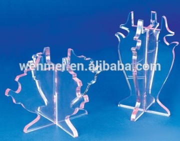 Christmas Supply new custom design acrylic candle holder, marketing in UK, USA, ITALY