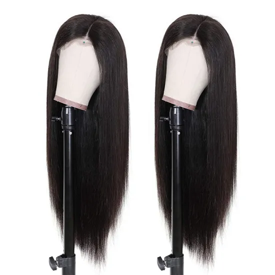 Pre Plucked Hairline 100% Virgin Full Lace Hair Wig Raw Indian Virgin Virgin Cuticle Aligned Human Hair Wig HD Lace Frontal Wig