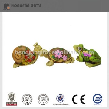 Cute polyresin garden welcome animals dwarf statue