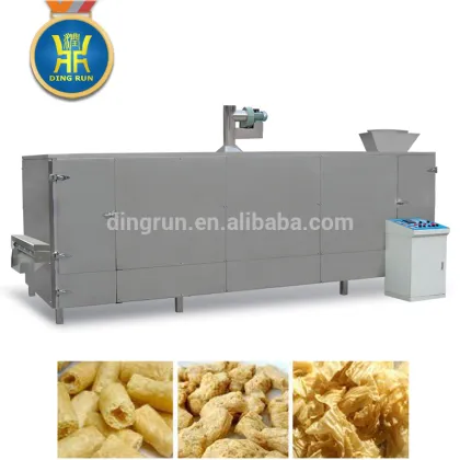 Swiss Technology Soya Chunks Extruder Machines
