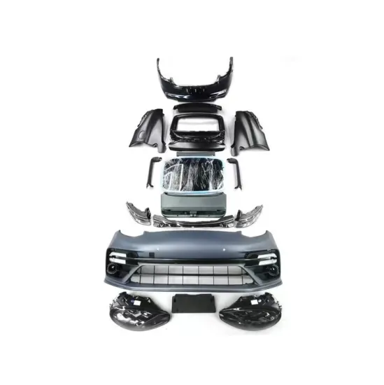 Car Accessories Facelift Bumper Bodykit with Lights for Porsche Panamera 10-16 (970/970.1/970.2) Upgrade to 971