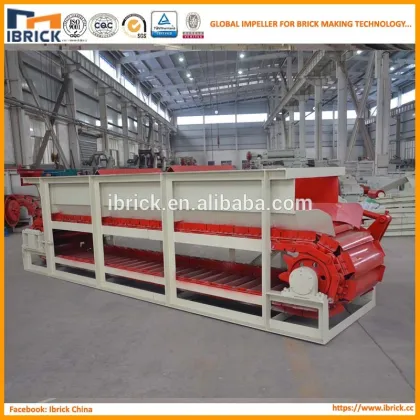 High output clay brick production line brick clay steel box feeder