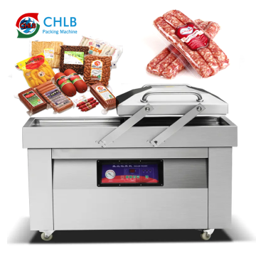 เครื่องบรรจุไส้กรอกสูญญากาศอัตโนมัติสำหรับบรรจุภัณฑ์อาหาร