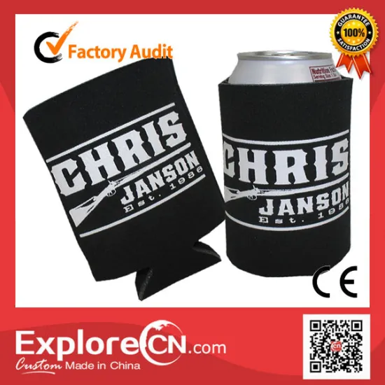 Promotional foam beer cooler