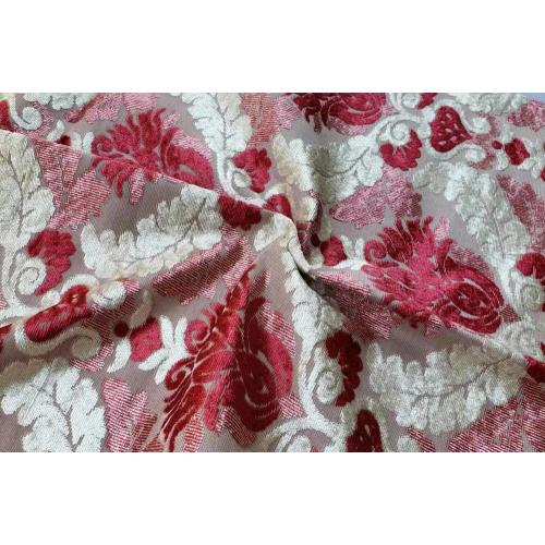 Knitted Polyester Upholstery Jacquard Fabric for Sofa Cover