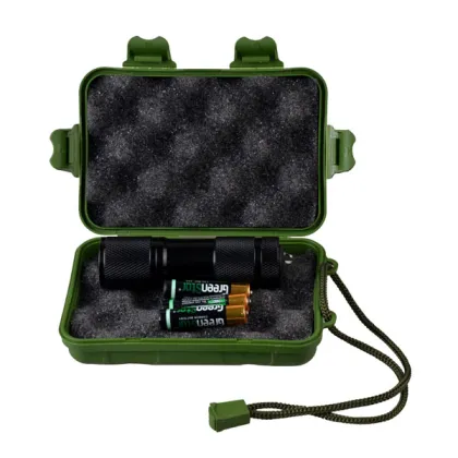 Free Laser Logo Aluminum Alloy Promotional 9 LED Fleshlight Torch