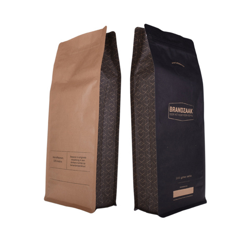 Nouveau design recycler les sacs à café moq bas