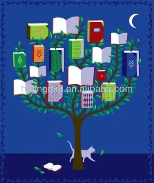 OEM Printed DIY 100% polyester blanket