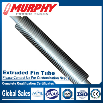 Aluminium Extruded Fin tube for heat exchanger