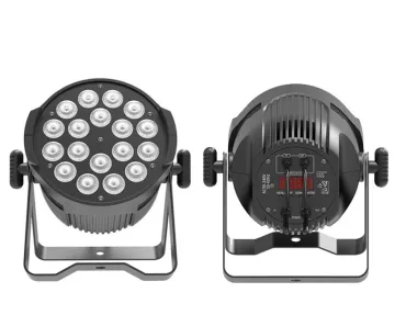 Stage LED Parcan 18*15W, 24*15W RGBAW UV 6-in-1 Flat Par LED Light