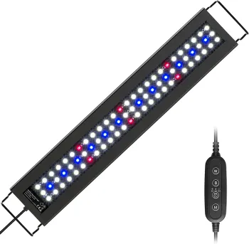 18-24 Inch Freshwater Fish Tank LED Light with Timer