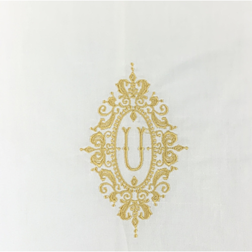 Dinner Napkins White Linen handkerchief embroidery