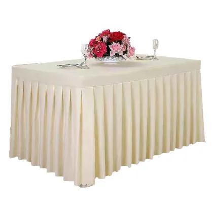 Wholesale Ruffled Table Skirts & Table Cloths