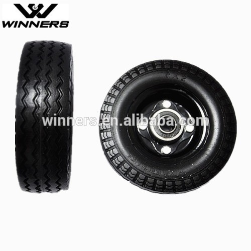 6 Inch Pu Flat Free Polyurethane Foam Tires 150mm, High Quality 6 Inch