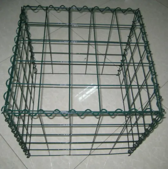 Green Powder Spray Welded Gabion