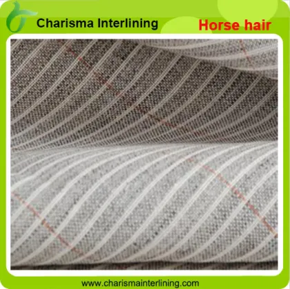 Stiff Horse Hair Cloth Fusible Interlining for Suits/ Tailoring