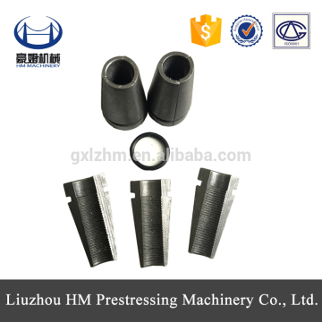 Tool anchorage wedge for concrete