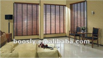 manual / automatic wooden blinds