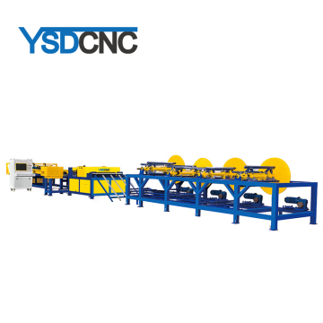 Aluminum CNC Automatic HVAC Air Hydraulic Square Tube Forming Machine