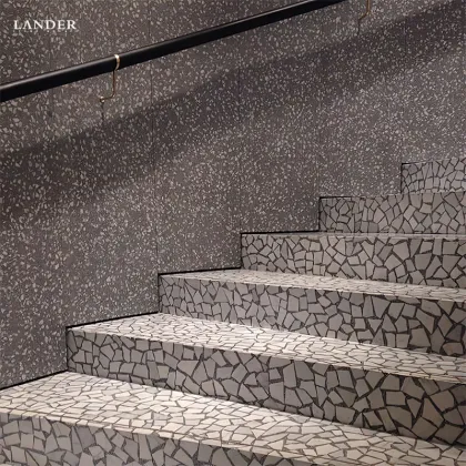 Artificial Stone Terrazzo Ceramic Tiles for Living Room Flooring