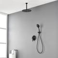 Modern Ceiling Mount Brass Bathroom Shower Set