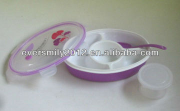880Ml Plastic Food Warmer Lunch Box