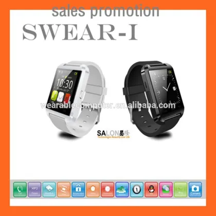 2015 hot product U8 smart watch connect with smart phone, bluetooth watch phone China supplier, u watch u 8