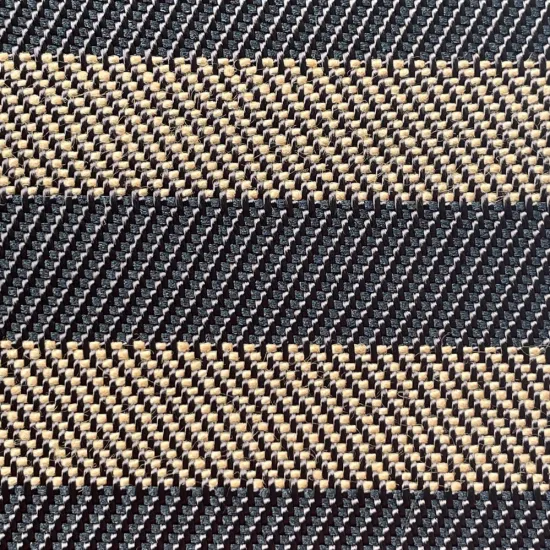 Polyester 840D DOBBY HERRINGBONE WEFT STRIPE Oxford Fabric