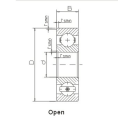 deep groove ball bearings-SS625