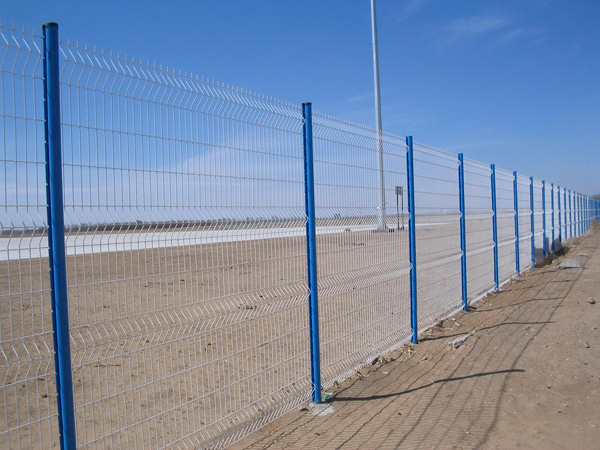 Direct factory pvc coated 3D bending mesh fence