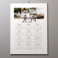 Impressão personalizada de calendário de parede de foto personalizada