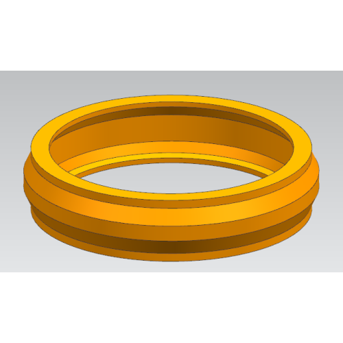 Alloy Steel Double-Sided Profiled Bearing Cage Forgings