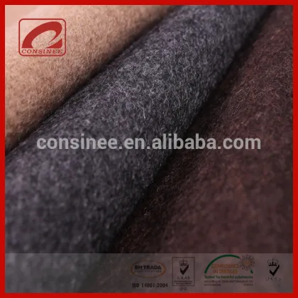 Consinee brand double sides 100 cashmere coat cashmere fabric