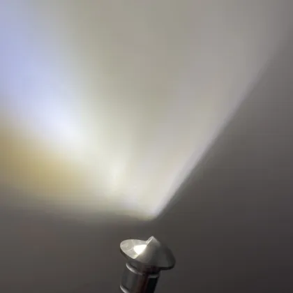 1W Halfmoon Indoor/Outdoor Staircase LED Step Lights